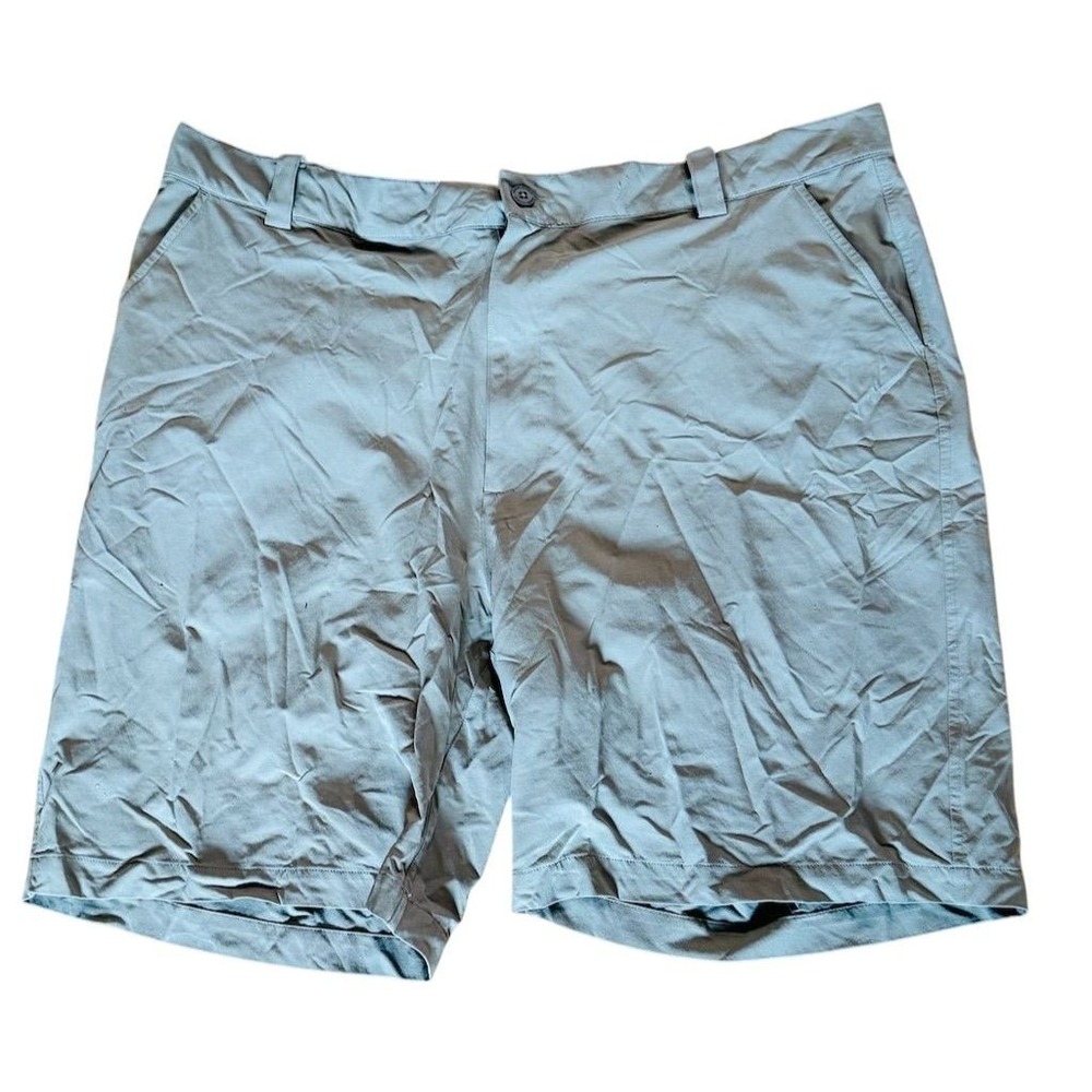 Under Armour Men's Chino Shorts Size 42R Gray Casual Solid regular fit